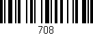Código de barras (EAN, GTIN, SKU, ISBN): '708'