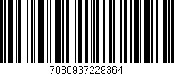 Código de barras (EAN, GTIN, SKU, ISBN): '7080937229364'