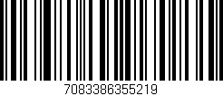 Código de barras (EAN, GTIN, SKU, ISBN): '7083386355219'