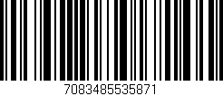 Código de barras (EAN, GTIN, SKU, ISBN): '7083485535871'