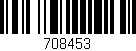 Código de barras (EAN, GTIN, SKU, ISBN): '708453'