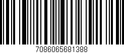 Código de barras (EAN, GTIN, SKU, ISBN): '7086065681388'