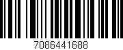Código de barras (EAN, GTIN, SKU, ISBN): '7086441688'