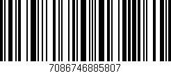 Código de barras (EAN, GTIN, SKU, ISBN): '7086746885807'