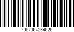 Código de barras (EAN, GTIN, SKU, ISBN): '7087084264828'