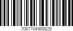 Código de barras (EAN, GTIN, SKU, ISBN): '7087704969928'