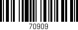 Código de barras (EAN, GTIN, SKU, ISBN): '70909'