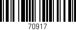 Código de barras (EAN, GTIN, SKU, ISBN): '70917'
