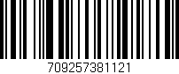 Código de barras (EAN, GTIN, SKU, ISBN): '709257381121'