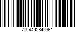 Código de barras (EAN, GTIN, SKU, ISBN): '7094483648661'