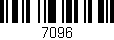Código de barras (EAN, GTIN, SKU, ISBN): '7096'