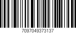 Código de barras (EAN, GTIN, SKU, ISBN): '7097049373137'