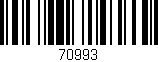 Código de barras (EAN, GTIN, SKU, ISBN): '70993'