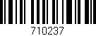 Código de barras (EAN, GTIN, SKU, ISBN): '710237'