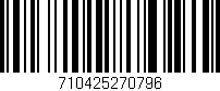 Código de barras (EAN, GTIN, SKU, ISBN): '710425270796'