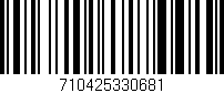 Código de barras (EAN, GTIN, SKU, ISBN): '710425330681'