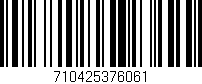 Código de barras (EAN, GTIN, SKU, ISBN): '710425376061'
