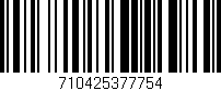 Código de barras (EAN, GTIN, SKU, ISBN): '710425377754'