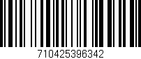 Código de barras (EAN, GTIN, SKU, ISBN): '710425396342'