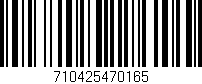 Código de barras (EAN, GTIN, SKU, ISBN): '710425470165'