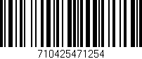 Código de barras (EAN, GTIN, SKU, ISBN): '710425471254'