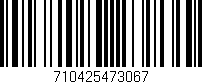 Código de barras (EAN, GTIN, SKU, ISBN): '710425473067'