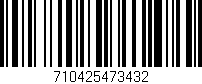 Código de barras (EAN, GTIN, SKU, ISBN): '710425473432'