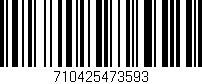 Código de barras (EAN, GTIN, SKU, ISBN): '710425473593'