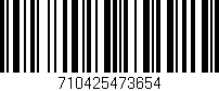 Código de barras (EAN, GTIN, SKU, ISBN): '710425473654'