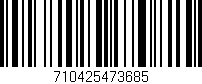 Código de barras (EAN, GTIN, SKU, ISBN): '710425473685'