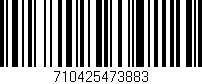 Código de barras (EAN, GTIN, SKU, ISBN): '710425473883'