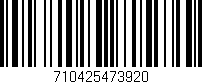 Código de barras (EAN, GTIN, SKU, ISBN): '710425473920'