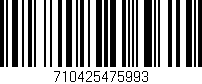 Código de barras (EAN, GTIN, SKU, ISBN): '710425475993'