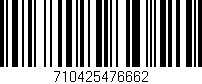 Código de barras (EAN, GTIN, SKU, ISBN): '710425476662'