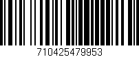 Código de barras (EAN, GTIN, SKU, ISBN): '710425479953'