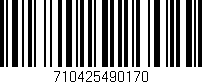 Código de barras (EAN, GTIN, SKU, ISBN): '710425490170'