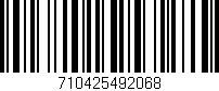 Código de barras (EAN, GTIN, SKU, ISBN): '710425492068'