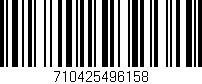Código de barras (EAN, GTIN, SKU, ISBN): '710425496158'