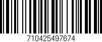 Código de barras (EAN, GTIN, SKU, ISBN): '710425497674'