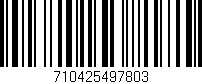 Código de barras (EAN, GTIN, SKU, ISBN): '710425497803'