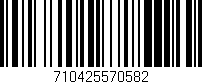 Código de barras (EAN, GTIN, SKU, ISBN): '710425570582'