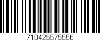 Código de barras (EAN, GTIN, SKU, ISBN): '710425575556'
