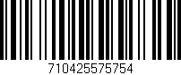Código de barras (EAN, GTIN, SKU, ISBN): '710425575754'