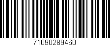 Código de barras (EAN, GTIN, SKU, ISBN): '71090289460'