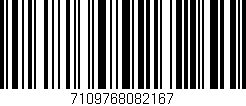 Código de barras (EAN, GTIN, SKU, ISBN): '7109768082167'