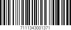 Código de barras (EAN, GTIN, SKU, ISBN): '7111343001371'