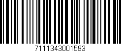 Código de barras (EAN, GTIN, SKU, ISBN): '7111343001593'