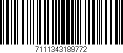 Código de barras (EAN, GTIN, SKU, ISBN): '7111343189772'