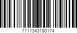 Código de barras (EAN, GTIN, SKU, ISBN): '7111343190174'