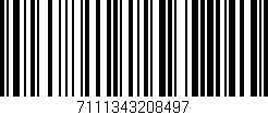 Código de barras (EAN, GTIN, SKU, ISBN): '7111343208497'